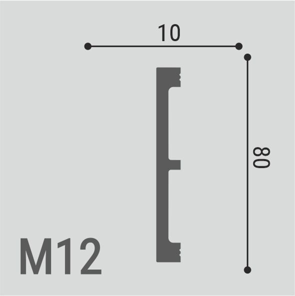 Молдинг М12