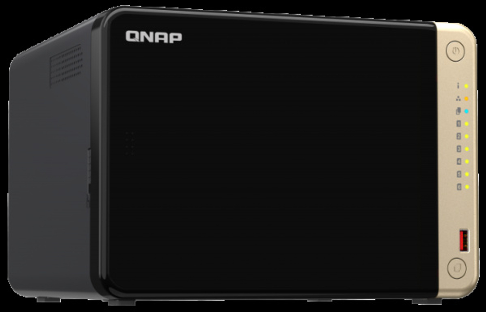 Сетевой RAID-накопитель QNAP TS-664-8G