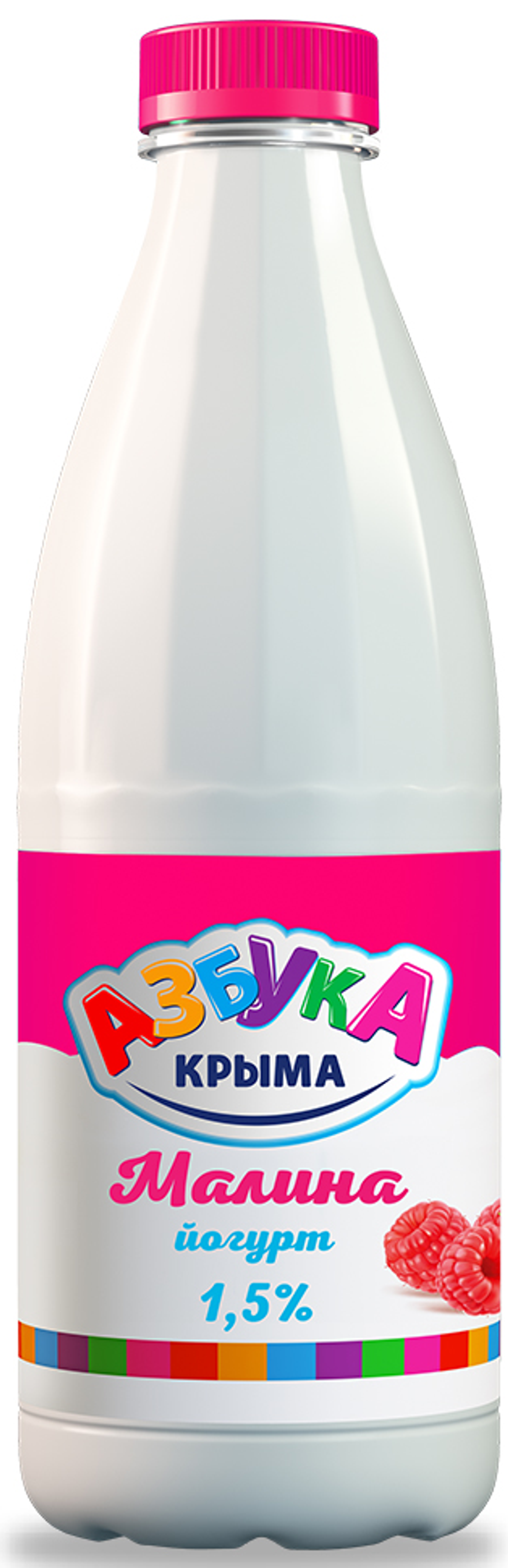 Йогурт Азбука Крыма Малина 1,5% 900гр