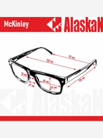 Поляризационные очки Alaskan AG30-02 McKinley brown, для водителя, рыбака, спортсменов