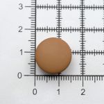 Пуговицы на ножке 24L=15 мм, (Brown (коричневый)) NE68, 72 шт