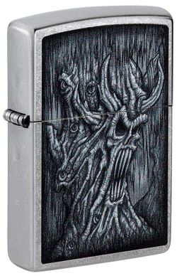 Зажигалка Zippo Evil Tree с покрытием Street Chrome (48681) 2