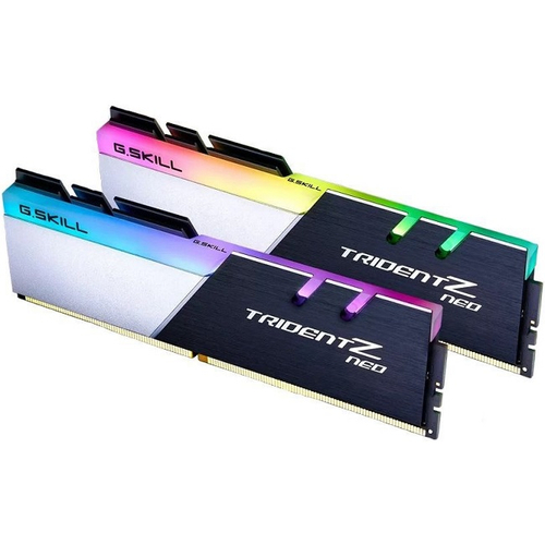 Модуль памяти DIMM DDR4 32Gb, 3200Mhz, 2x16Gb, G.Skill Trident Z Neo RGB (F4-3200C16D-32GTZN)