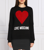 Худи Love Moschino - черный(W6484 02 E2388)