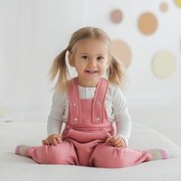 Комбинезон на лямках "Пыльная Роза"