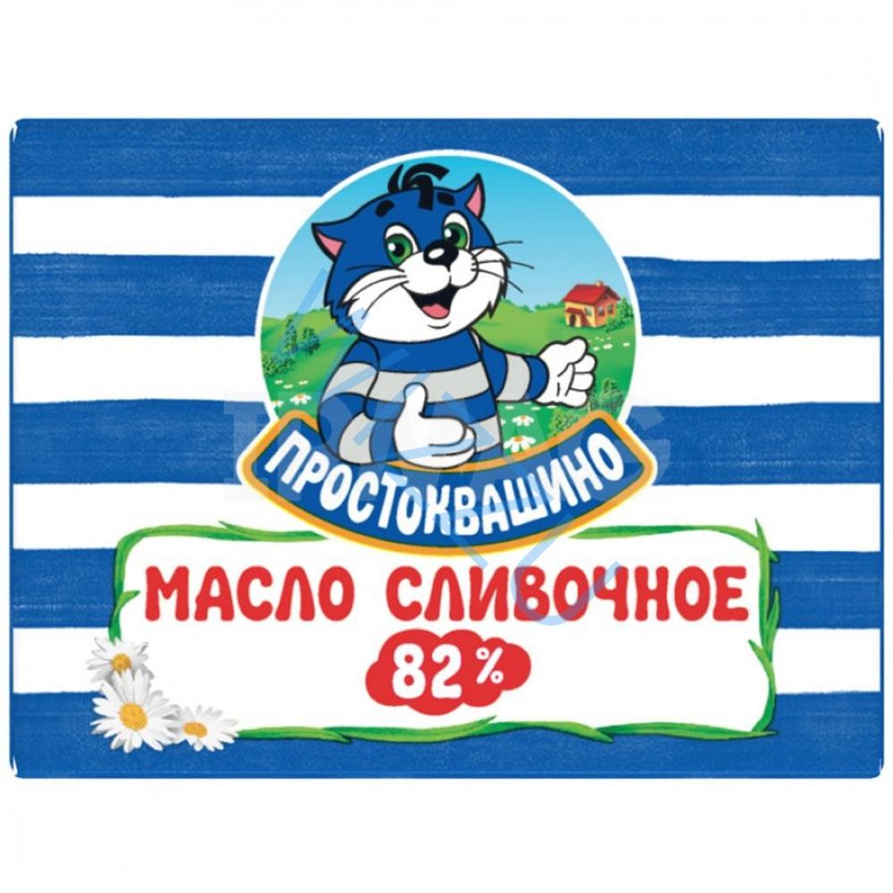 Простоквашино Масло сливочное 82% 180г