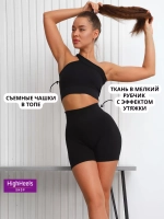 Костюм 2 в 1 шорты и топ для pole dance пилона и фитнеса