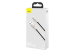 Usb Кабель-зарядка Lightning Baseus Cafule 2.4A 25см (CALJK-01) черный