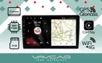 Магнитола для Volkswagen Scirocco 2008-2014 - Vaycar VA81U-08366 на Android 13, 4G SIM-слот