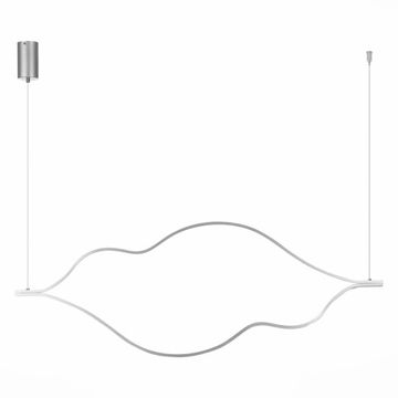 Светильник подвесной LED 1*56W 4000K SL6106.103.56 никель Cortile ST-Luce