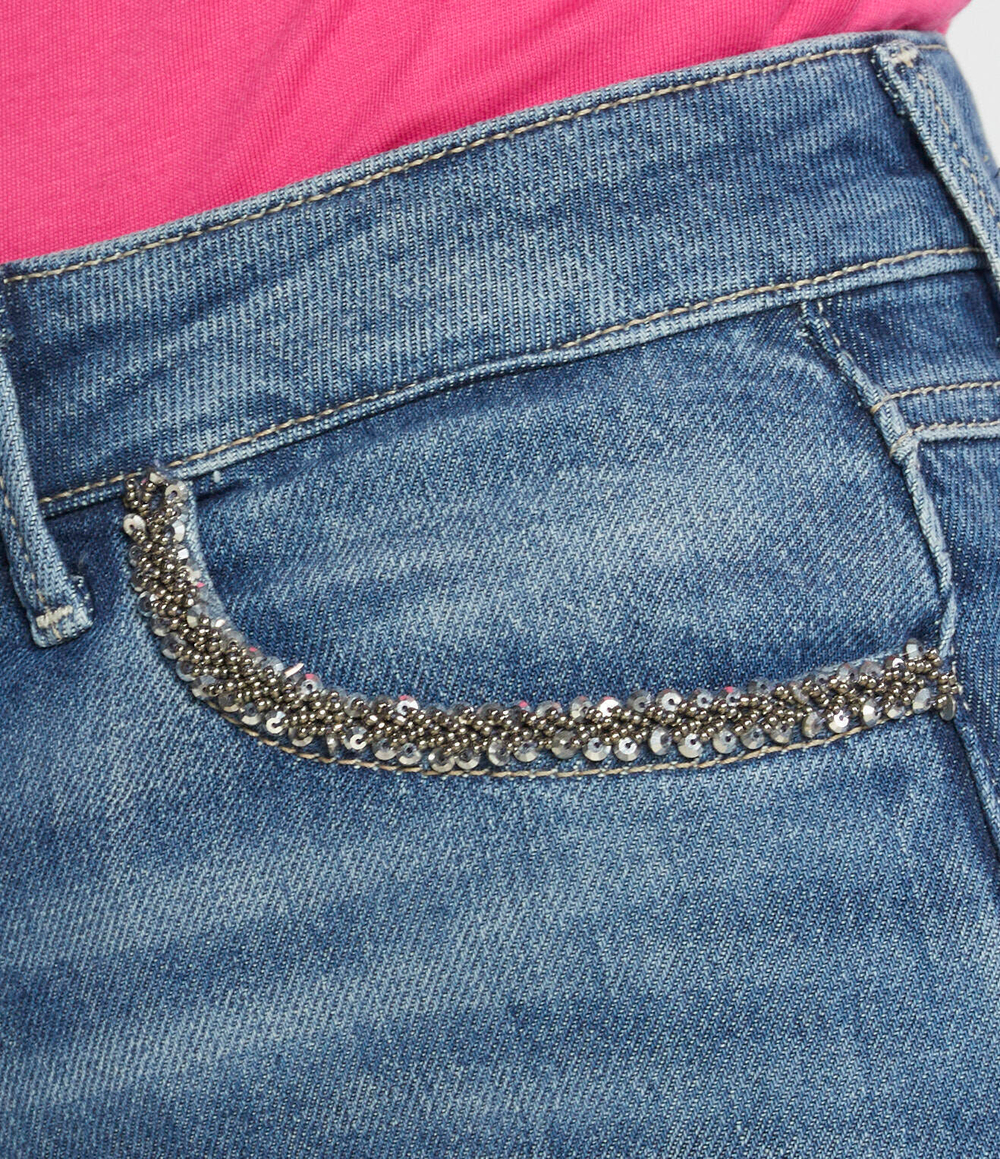 Джинсы 1981 GUESS - голубой(W3BA22 D4WF7)
