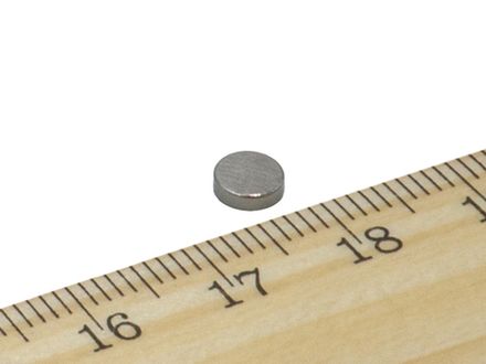 Магнит неодимовый диск 5х1.5 мм (0.31кг)