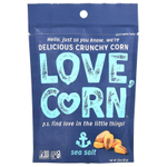 Love Corn, вкусная хрустящая кукуруза, с морской солью, 45 г (1,6 унции)