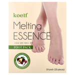 Koelf, Melting Essence Foot Pack, маска для ног, 10 пар