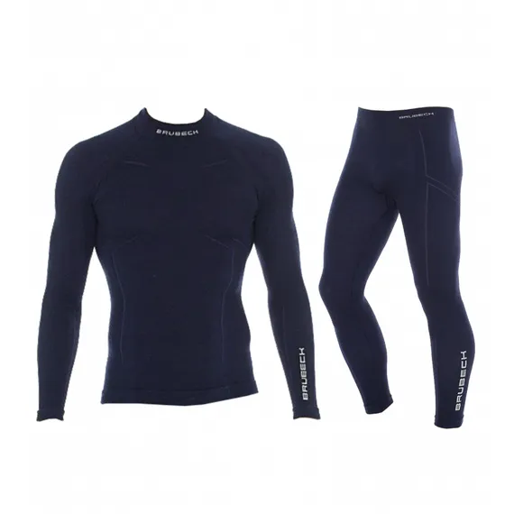Футболка мужская BRUBECK Wool Merino 78% LS10510/LS11920