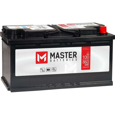 MASTER BATTERIES 100Ah R+