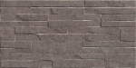 Настенная плитка Alma Ceramica TWU2550DCV24 Discover 24.9x50 коричневая глянцевая / рельефная под камень / под кирпич
