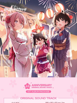 Альбом BLUE ARCHIVE - 3.5th ANNIVERSARY OST KIT ALBUM PACKAGE