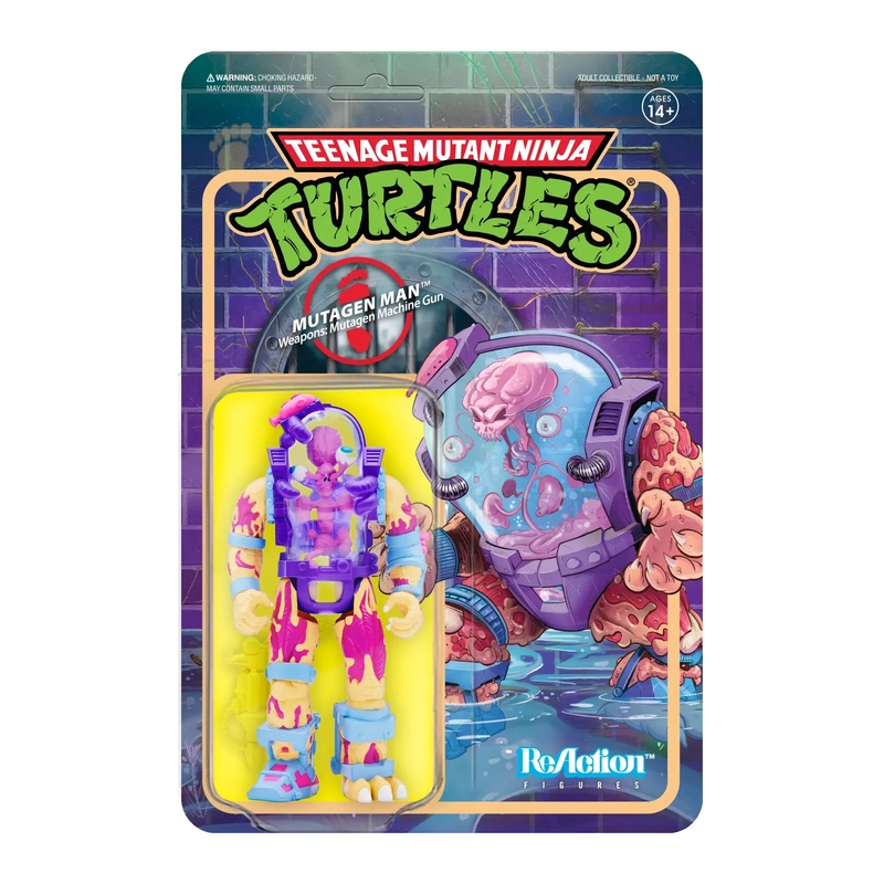Фигурка Super7 - TMNT ReAction W4 - Mutagen Man