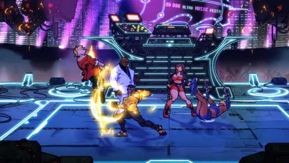 PS4 Streets of Rage 4 (Б/У, Русские субтитры, CUSA-20483)