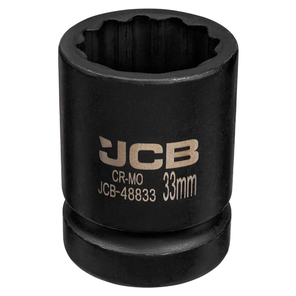 Головка ударная 1''12гр 33мм JCB JCB-48833