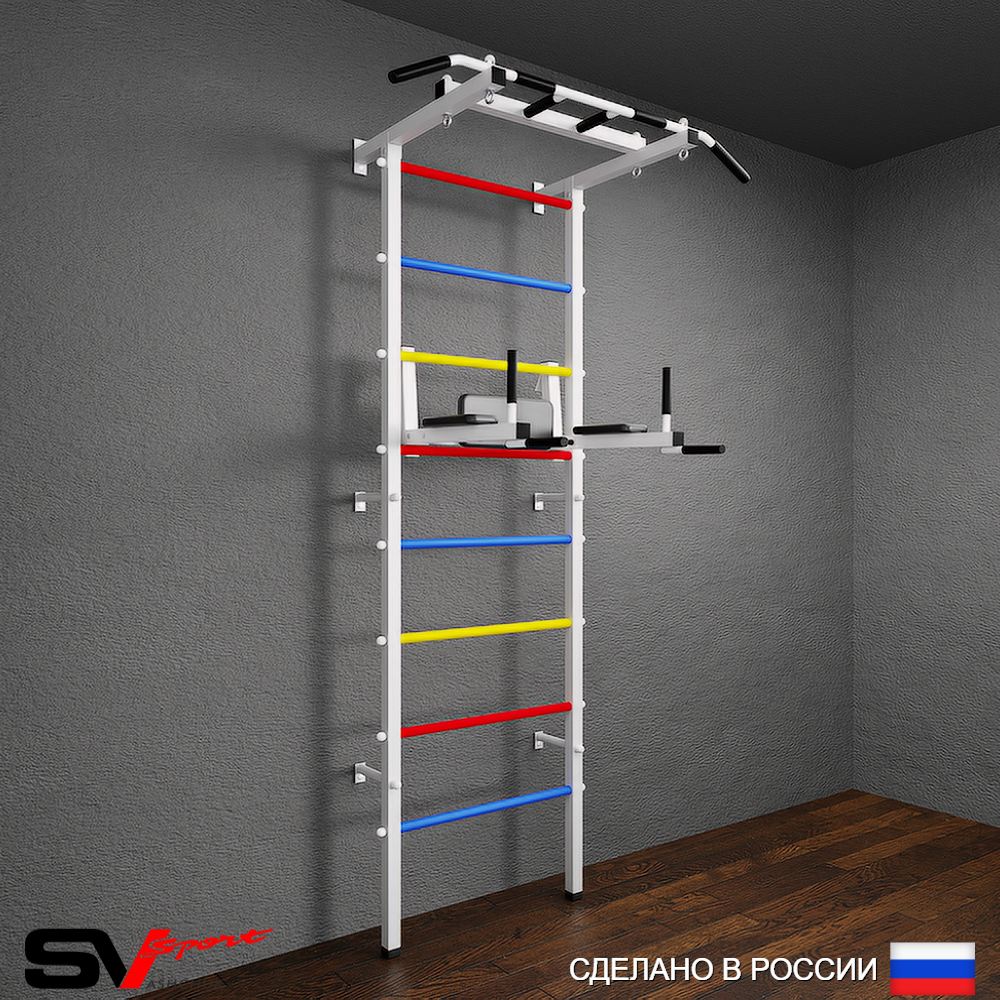 бШведская стенка Sv Pro 802 (Турник Pro/Брусья/стойка)