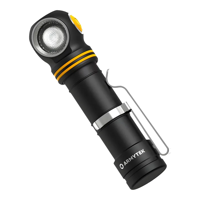 Мультифонарь Armytek Elf C2 Max USB-C - общий вид с клипсой
