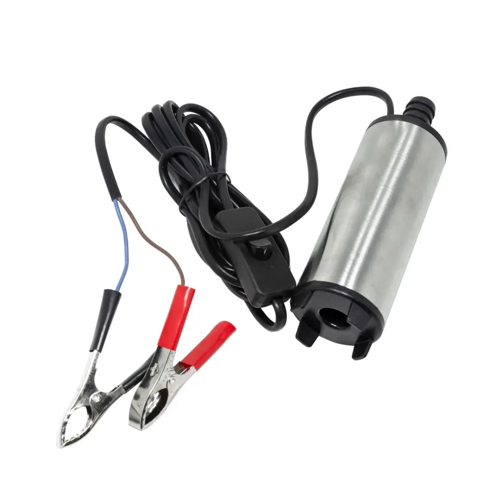 Насос для перекачки топлива (12V, 60W, 30л/мин, ?51мм, ? выходного отв. 19мм) RockForce##Rock FORCE RF-ST33-12