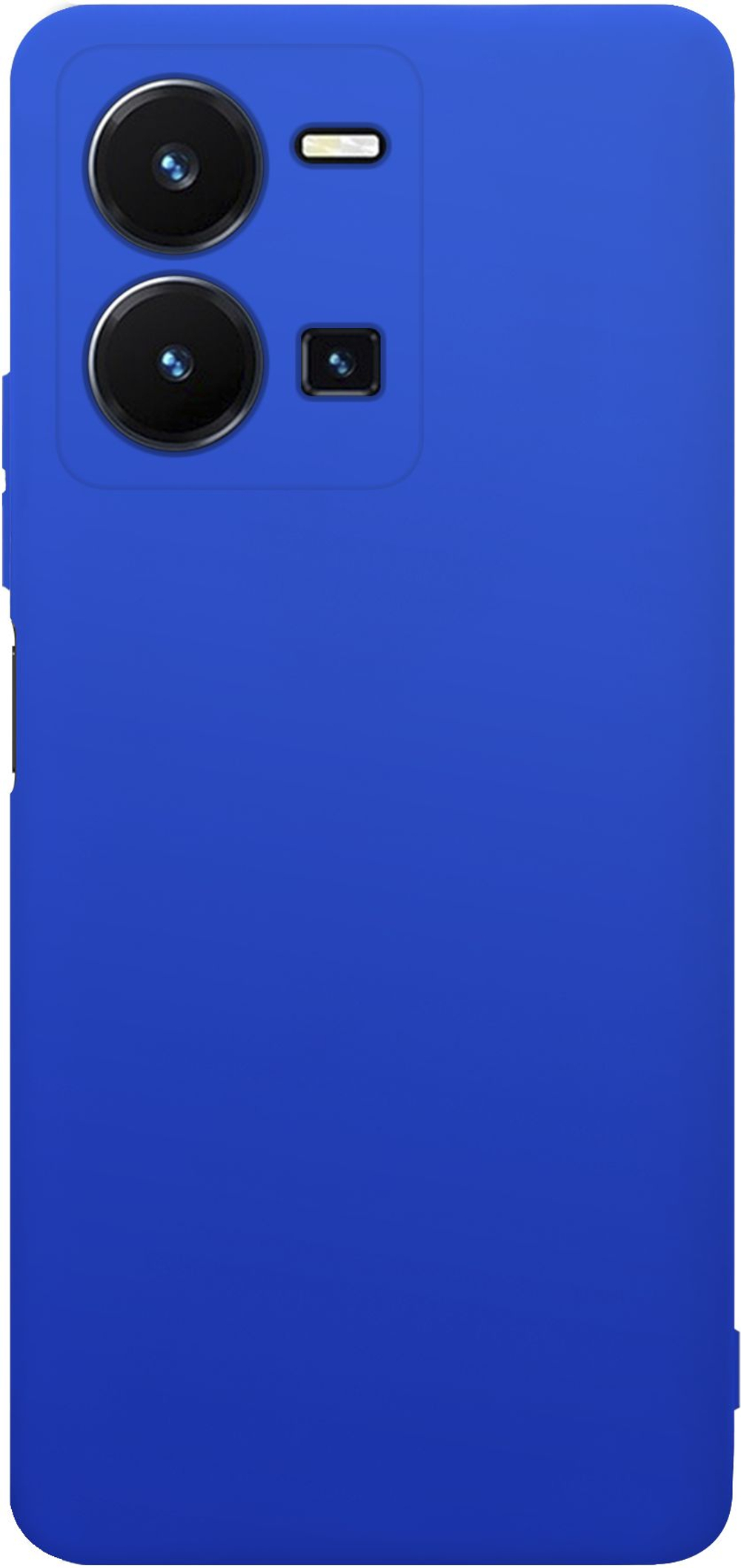 Мягкий Soft Touch чехол из силикона для VIVO Y35 с бархатной подкладкой