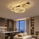 Citilux PALANT CL325162 LED Люстра хрустальная Чёрный+Бронза