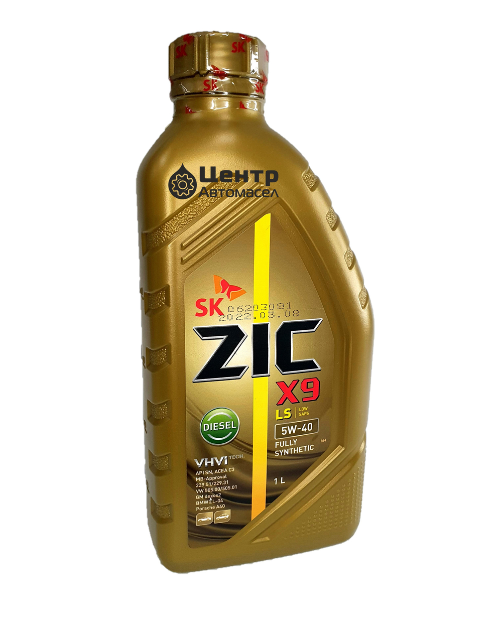 Масло моторное ZIC X9 LS Diesel 5W-40 синтетическое 1 л 132609
