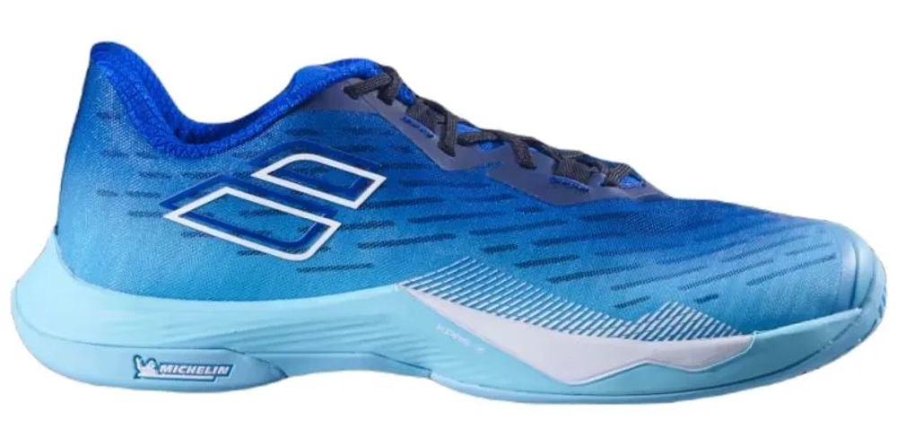 Мужские кроссовки для сквоша/бадминтона Babolat Shadow Tour 5 - ceramic blue