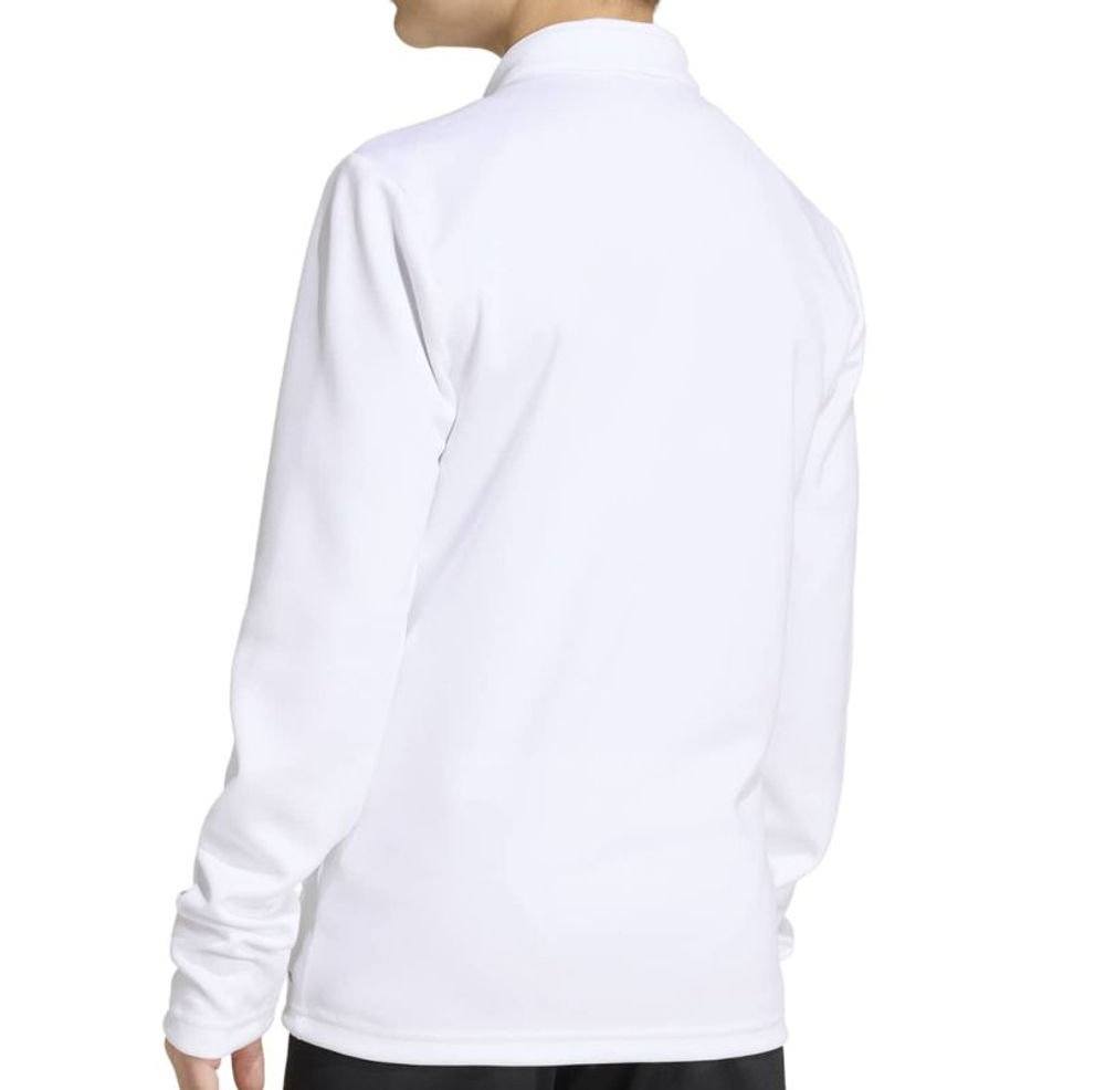 Детская теннисная толстовка Adidas Kids Entrada 26 Track - white/black