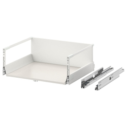 IKEA MAXIMERA  (ИКЕА МАКСИМЕРА)  -  Ящик, высокий - белый 60х45 см