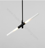 Ceiling design lamp  AGNES by Roll & Hill (2 lampshade ,  Black)