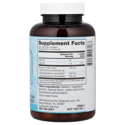 Vitacost, Synergy®, Super DHA Omega-3, 180 Softgels