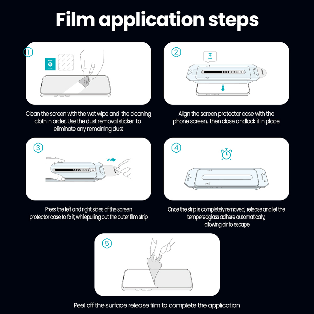 Стекло "Антишпион" от Nillkin для смартфона Samsung Galaxy S25 Edge, серия Guardian Privacy Tempered Glass Screen Proetector