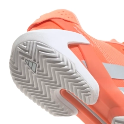 Женские теннисные кроссовки Adidas Adizero Ubersonic 5 W CL - beam orange/grey/white