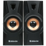 Акустика 2.0 DEFENDER AURORA S8 чёрные 8Вт, питание от USB регулировка