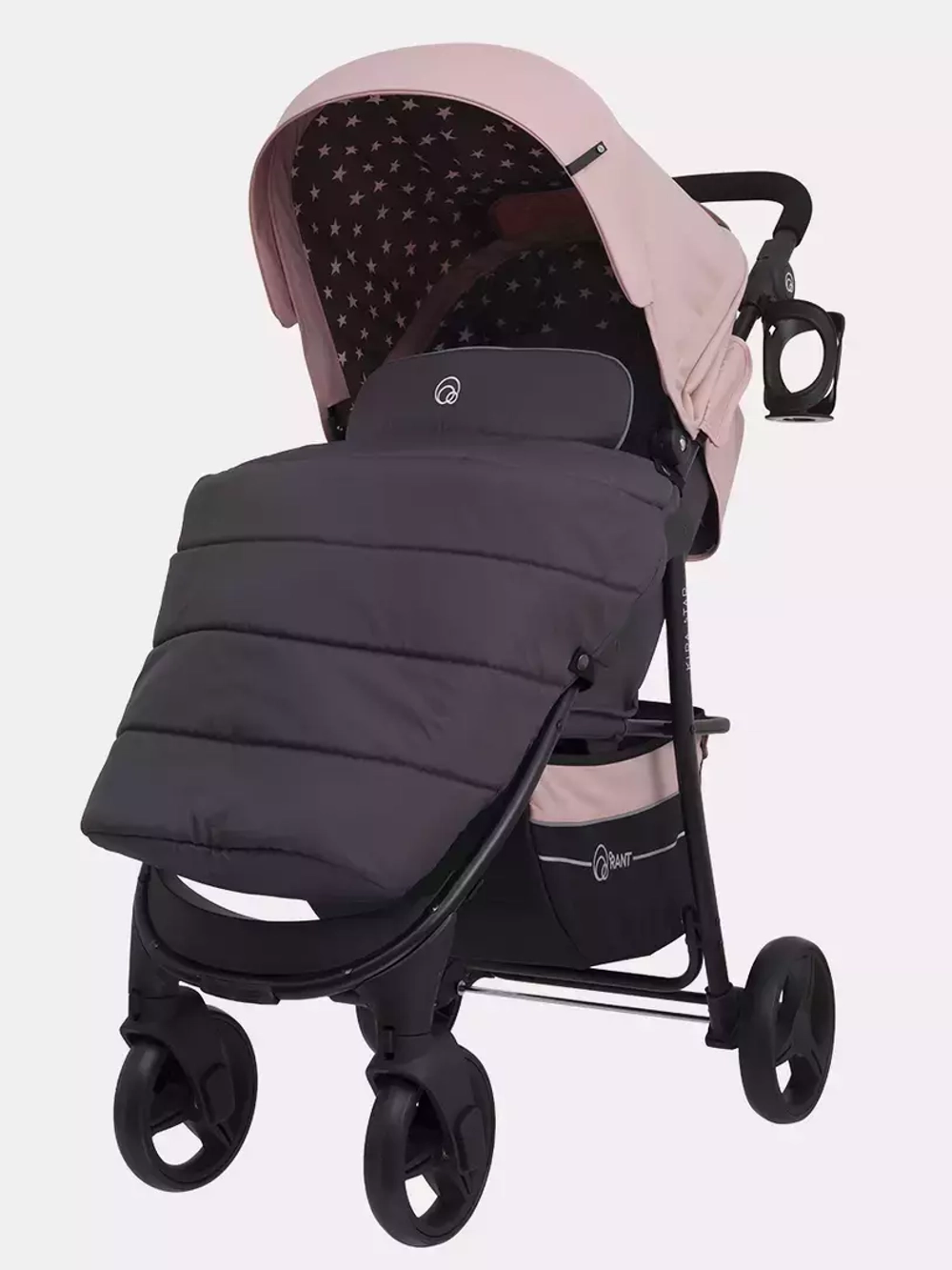 Коляска детская "KIRA STAR" RA055 Cloud Pink