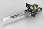 Цепная пила аккумуляторная Greenworks OCS600, 82V, 3,6кВт, 45см, бесщеточная, с АКБ 5Ач и ЗУ (2009607UB)