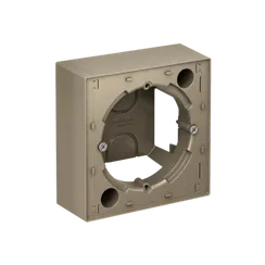 Коробка для накладного монтажа Systeme Electric AtlasDesign Шампань ATN000500