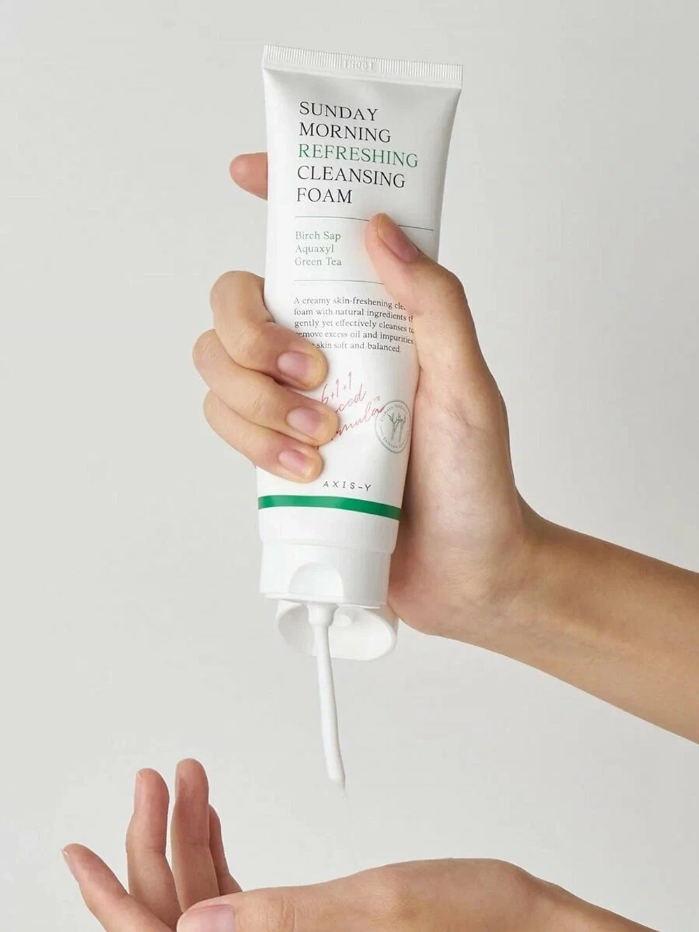 AXIS-Y Sunday Morning Refreshing Cleansing Foam, 120ml Увлажняющая пенка для умывания