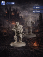 Святой Бастион Новая Антиохия миниатюры для настольных игр РНИ, Trench Crusade