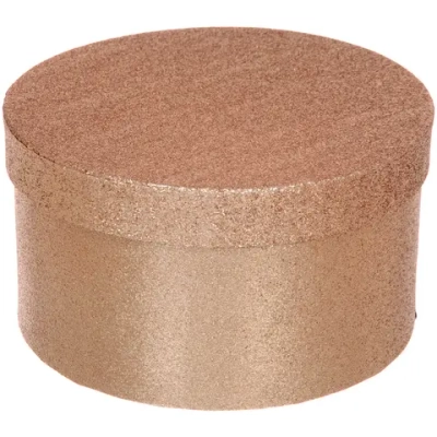 Коробка подарочная «Glow» 18,2*10 см, Rose gold