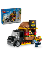 Конструктор Лего Сити Бургерная на колёсах | LEGO City Burger Truck 60404 — набор для детей 194 детали (5+)