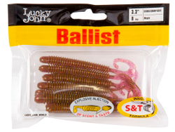 Твистеры съедобные LJ Pro Series BALLIST 3.3in (8,4 см), цв. S14, 8 шт.