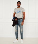 Футболка Chromo Couture Versace Jeans Couture - бежевый(77GAHC00CJ01C)