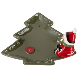 БЛЮДО СЕРВИРОВОЧНОЕ КОЛЛЕКЦИЯ "CHRISTMAS GIFT" 21*20.5*10 СМ