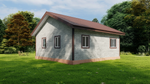 Каркас дома 9 x 9 м